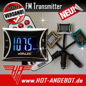 FM Transmitter MP3 Player Radio Sender