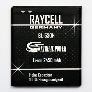 2450mAh +25% Akku RAYCELL BL-53QH LG Spectrum 2, Optimus L9 LTE 2 LTE II u.a.