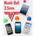 Externer Lautsprecher Musik-Ball für alle Handys mit 3,5mm 