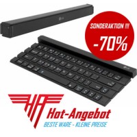 LG Tastatur KBB-700 Rolly Drahtlose Wireless Bluetooth AZERTY France Keyboard