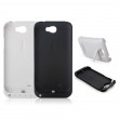 Akku Power Case Ladestation Batterie 4200mAh Samsung Galaxy NOTE 2 weiß schwarz