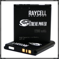 Handyakku RAYCELL BST-38 1230 mAh für SONY C902 C905 Jalou S312 W995 Xperia X10 mini 