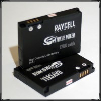 Handyakku RAYCELL D-X1 DX1 1700mAh für Blackberry 8900 Curve 9500 9530 9520 Storm 9650 Bold