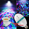 LED Lampe mit Adapter E27 Licht Effekt 3 Watt Rot/Grün/Blau Motor Disco Kugel 