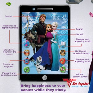 Frozen Disney Smart Phone Handy Spielzeug Touch Screen Sound Musik Top Geschenk 