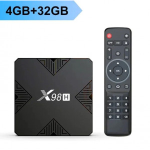 X98H TV Box Allwinner H618 TVBox Android 12.0 4GB 32GB Wifi 6 2.4G & 5G 4K Bluetooth 5.0 